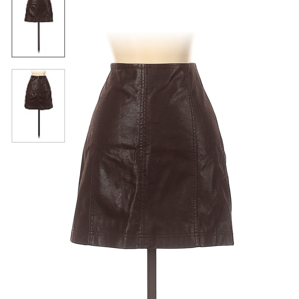 Faux leather Skirt